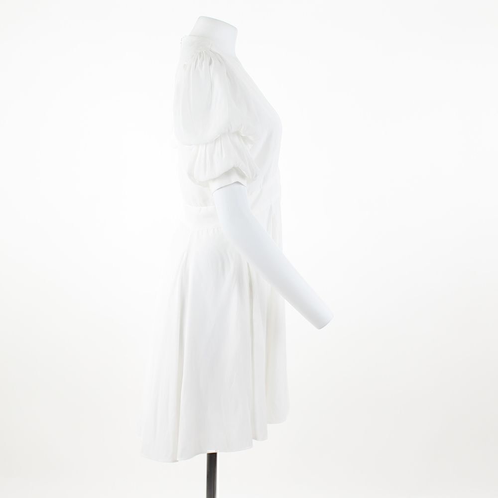 1.state Women's Short Puff Sleeve Tiered Short Dress - Picture 5 of 5
